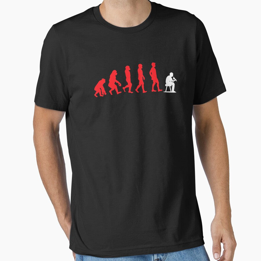 Funny Ink Tattoo Artist Evolution Tattooist Tattoo Lover by GardNewerd