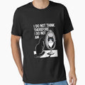 I Do Not Think Therefore I Do Not Am Cat by MAKOPOKOShop