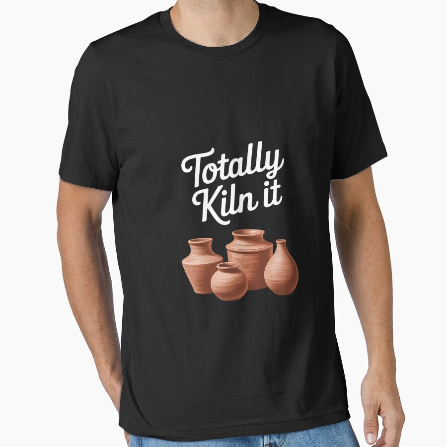 Totally Kiln It Pottery Lover Ceramic Artist Gift by andreaswest