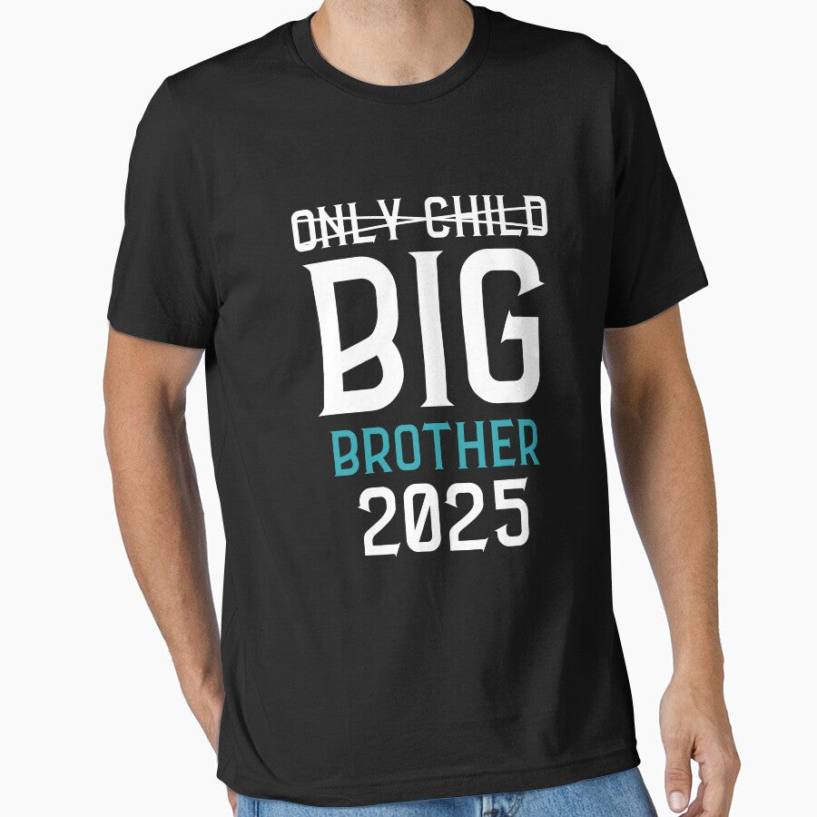 Promoted To Big Brother 2024 T-Shirt | Kids Only Child Big Brother 2025 by SlocifieShop