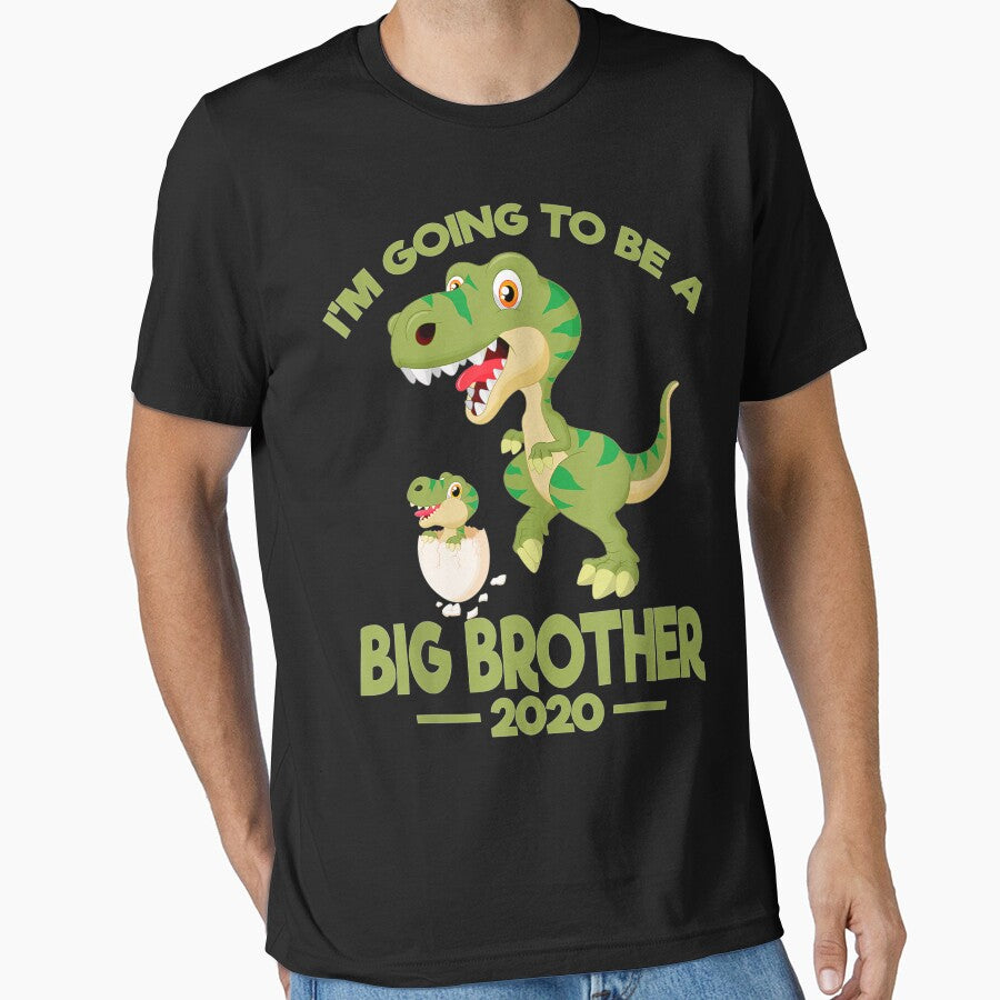 I'M Going To Be A Big Brother 2020 Dinosaur by ShereeStudio