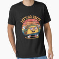 Funny Taco Let's Go Taco 4th of july by LeeEvans222