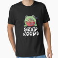 Send Noods Frog Eating Ramen Japanese Food Ramen Soba Gear by DynamicDesign