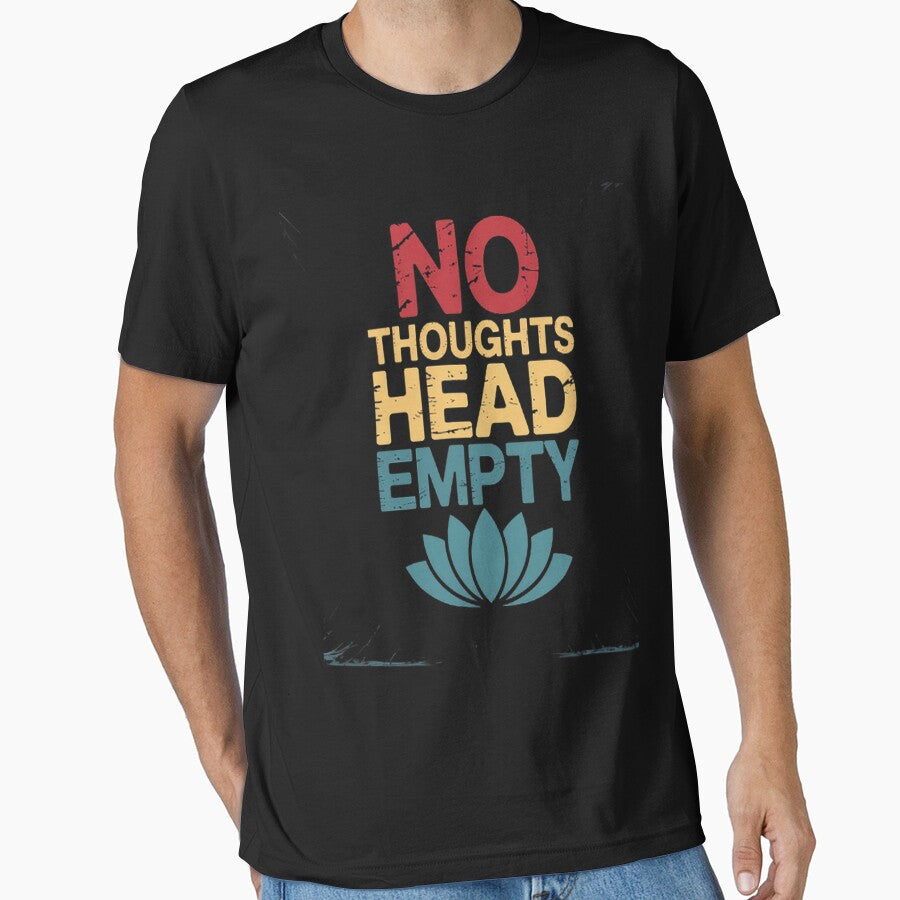 No Thoughts Head Empty Silent Blossom by gandebro