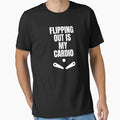 Funny Pinball Enthusiast Sayings - Flipping Out is My Cardio by FarmOfCuties