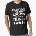 Caution I've Been Known To Throw Things - Pottery Ceramic Artist by DNW-art