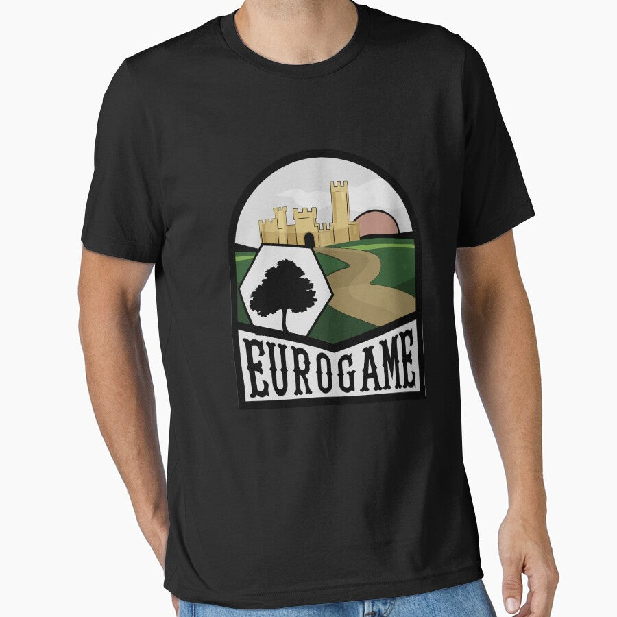 Eurogame Castle - Board Game Inspired Graphic - Tabletop Gaming  - BGG by MeepleDesign