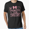 Promoted to Big Sister Cute Bow Sibling Announcement by THREE LITTLE BEANS