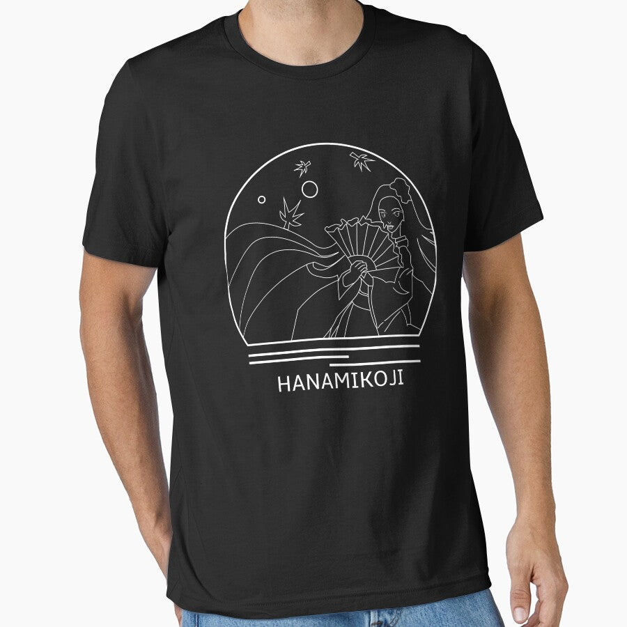 Hanamikoji Minimalist Line Drawing - Board Game Inspired Graphic - Tabletop Gaming  - BGG by MeepleDesign