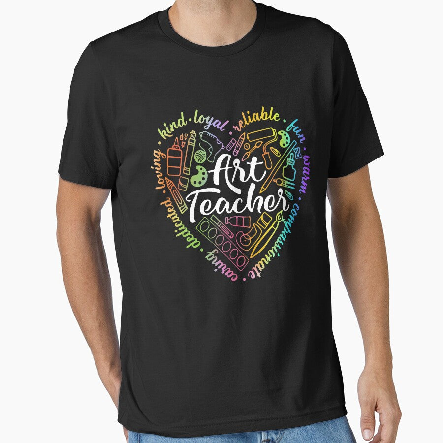 Art Teacher education funny teaching artist cute colorful by elizabethdawnn
