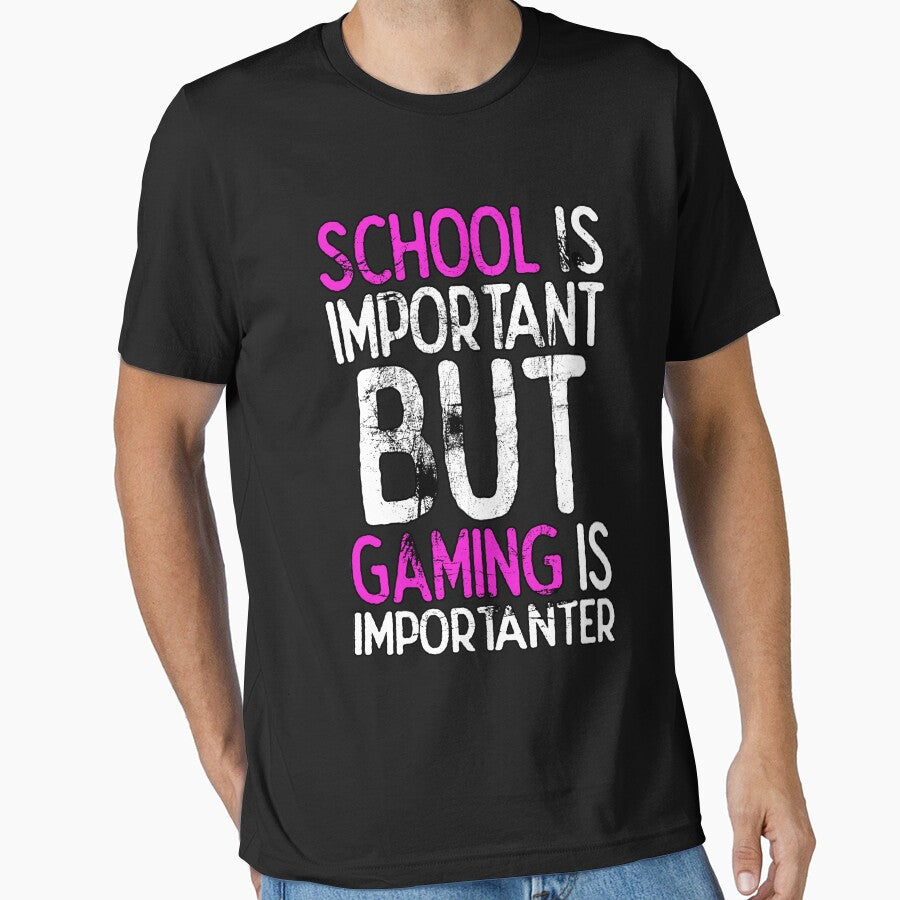 School Is Important But Gaming Is Importanter by FNStuff