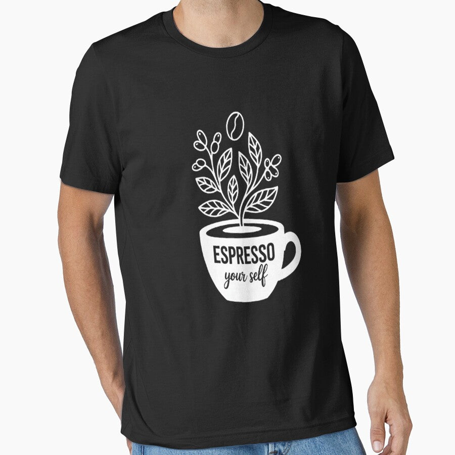 Espresso Yourself Coffee Caffeine Lover Barista by Lucaseinar