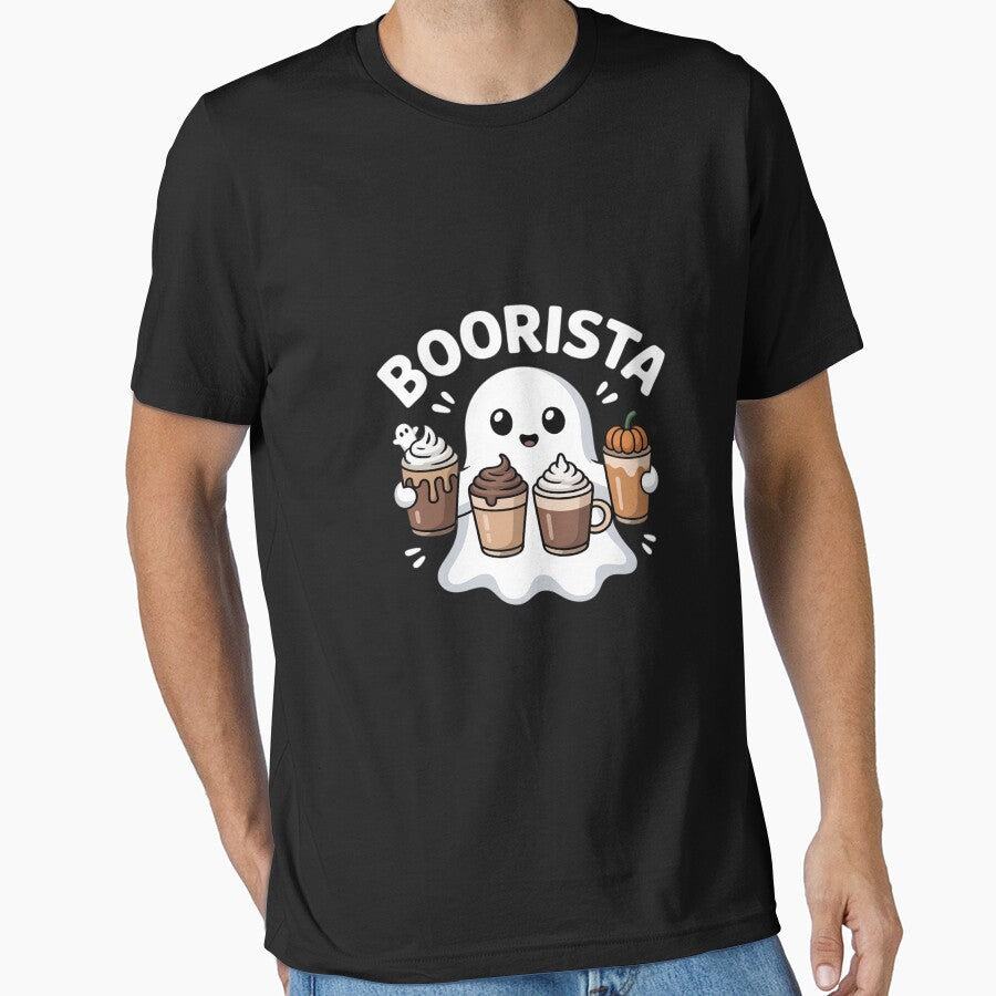 Boorista Boo Coffee, Halloween Spooky Ghost Coffee Barista by KingsLife1994