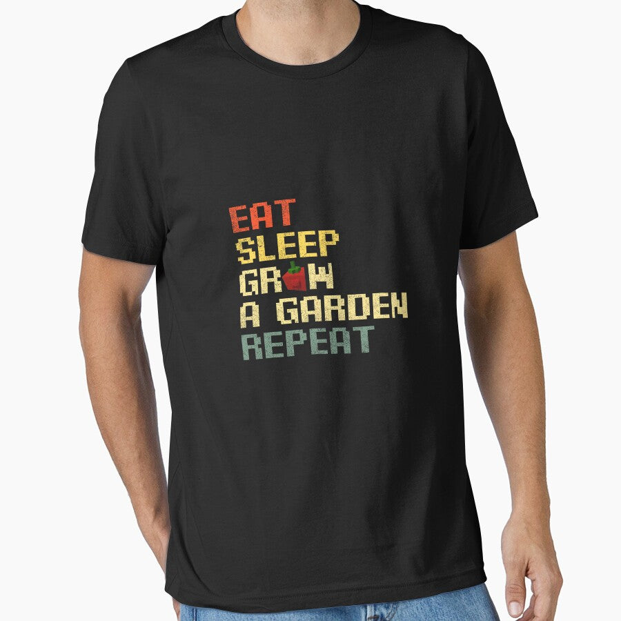 Funny Game Eat Sleep Grow A Garden Repeat Gamer by ArleneRowe