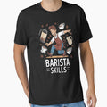 Barista Skills Latte Coffee Lover Coffee by orlodrake