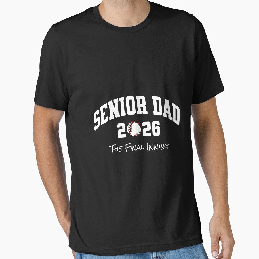 Baseball Senior Dad 2026 The Final Inning by KristineLi