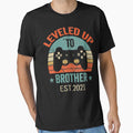 Promoted To Brother Est. 2021 2020 Leveled Up To Daddy & Dad by DanteShop