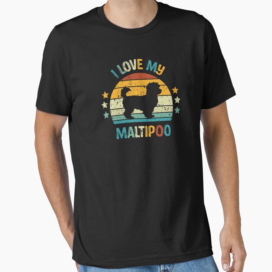 I Love My Maltipoo Dog Owner Lover Pet Parent by StickChic