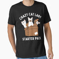 Crazy Cat Lady Starter Pack Funny by curledup-cat