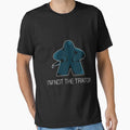Social Deduction I'm Not The Traitor Meeple Graphic- Board Game - Tabletop Gaming by MeepleDesign
