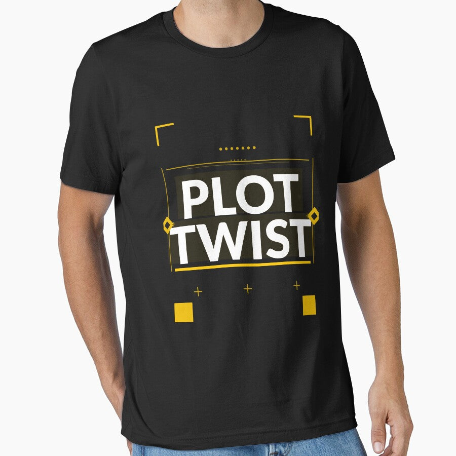 Plot Twist Shirt | Funny Sarcastic Gift for Witty Humor Lovers by Daily Mood Tees