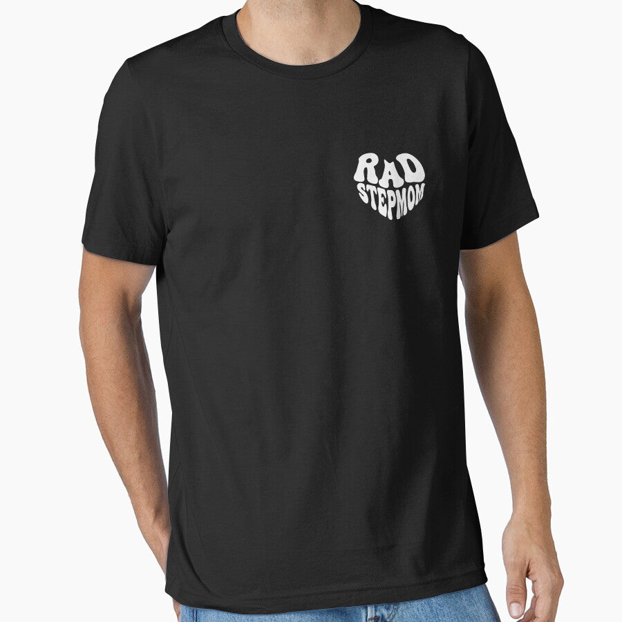 Rad Stepmom Retro Groovy Blended Family - white - by WAMTEES