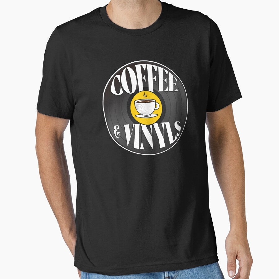 Vinyl Record Collector Gift Idea Coffee and Vinyls by Músico Ilustre