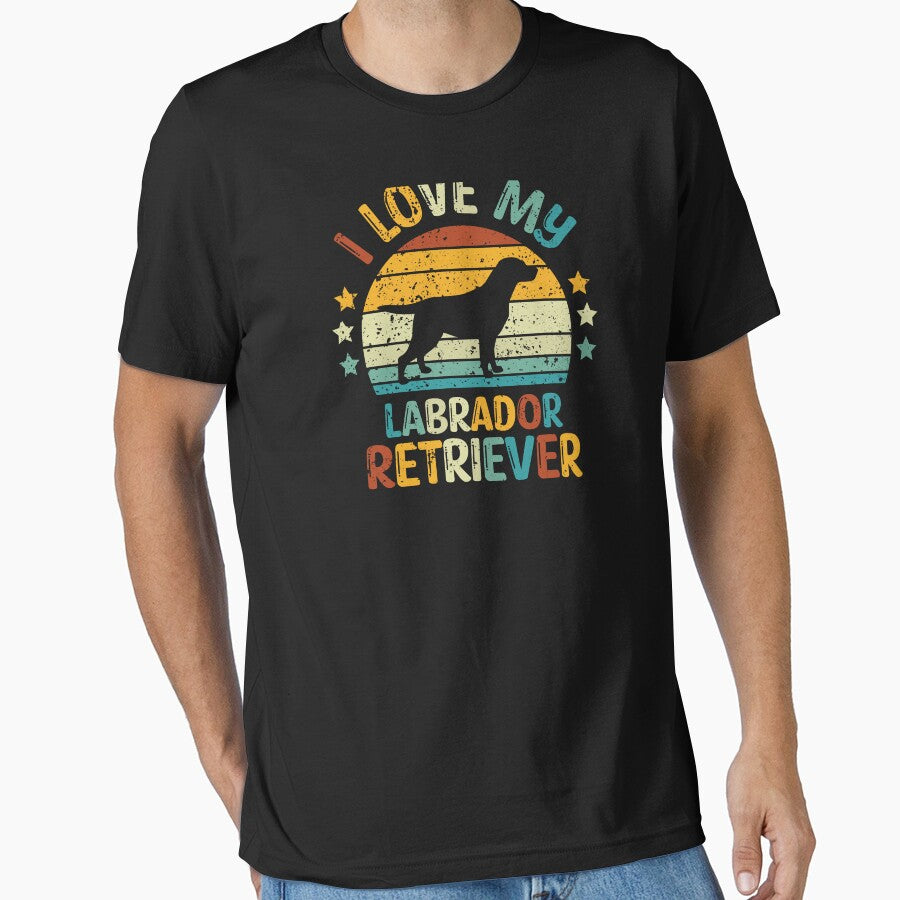 I Love My Labrador Retriever Dog Owner Pet Parent by StickChic