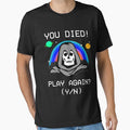 You Died! Play Again Rainbow Gaming by Joepseudo