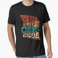 Eat, Sleep, Board Game, Repeat - Board Gamer Lifestyle by Zanda-Nerd-Shop