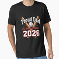 Proud Dad of a Baseball Senior 2026 – Baseball Season Senior Year Tee by bilal sibgui