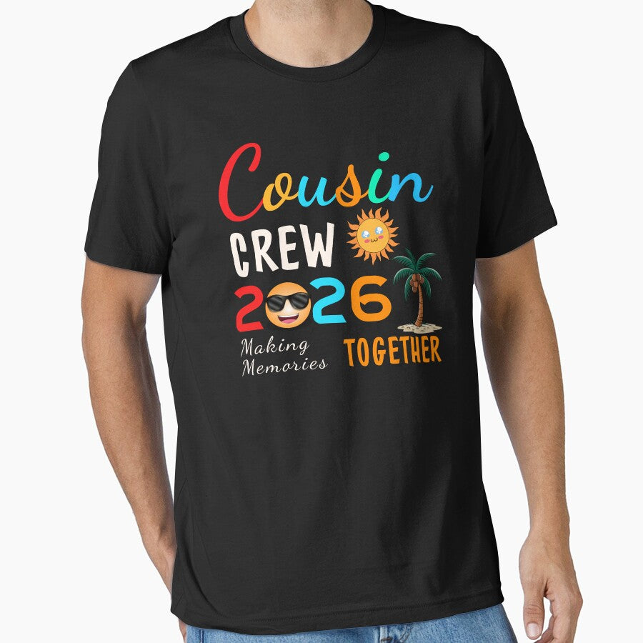 Cousins Crew 2026 Making Memories Together Shirt – Matching Family Vacation Tee by PixelWaveBD