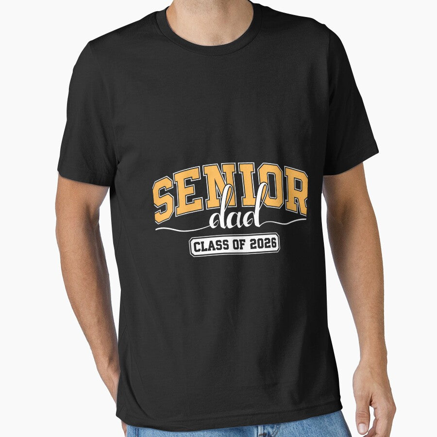 Senior Dad Class of 2026 Graduate Father Varsity Graduation_2 by GreggRoss