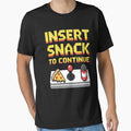 Insert Snack to Continue Gamer Pixel Arcade by Lucaseinar