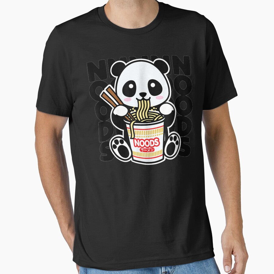 Kawaii Instant Noodles Cute Anime Panda Japanese Noods Gift by MichelleArtsy