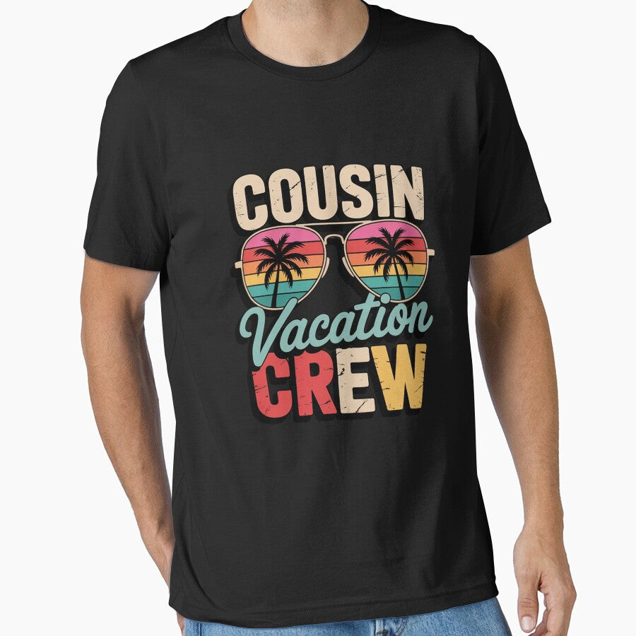 Cousin Crew Family Vacation Summer Vacation Beach Sunglasses Men Women Girls Kids by MelSurf