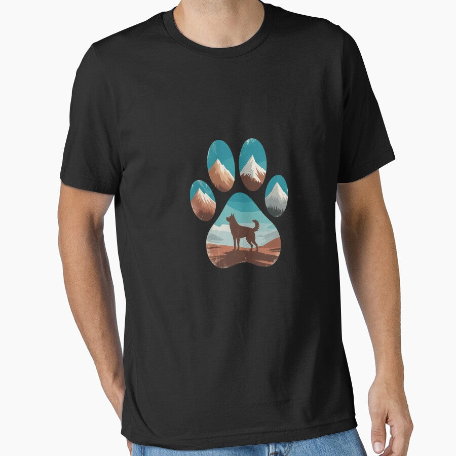 Norwegian Elkhound Paw Mom Dad Dog Lover by LittleDame