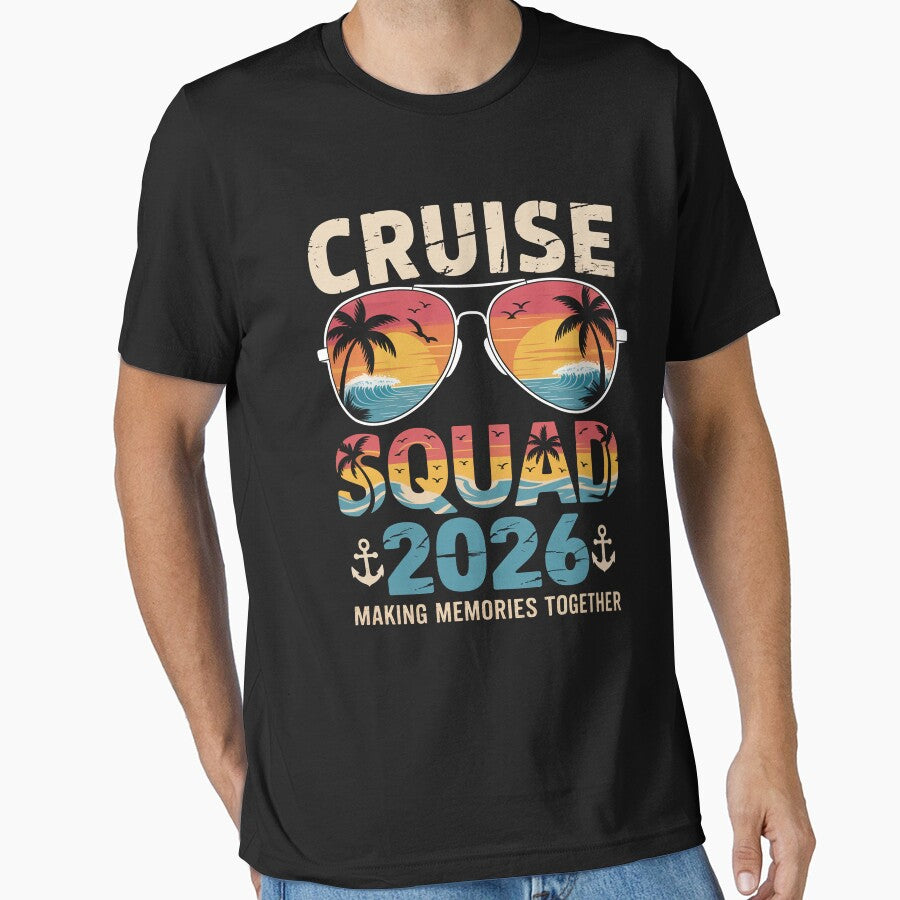 Cruise Squad 2026 Summer Vacation Matching Family by MaryoKing