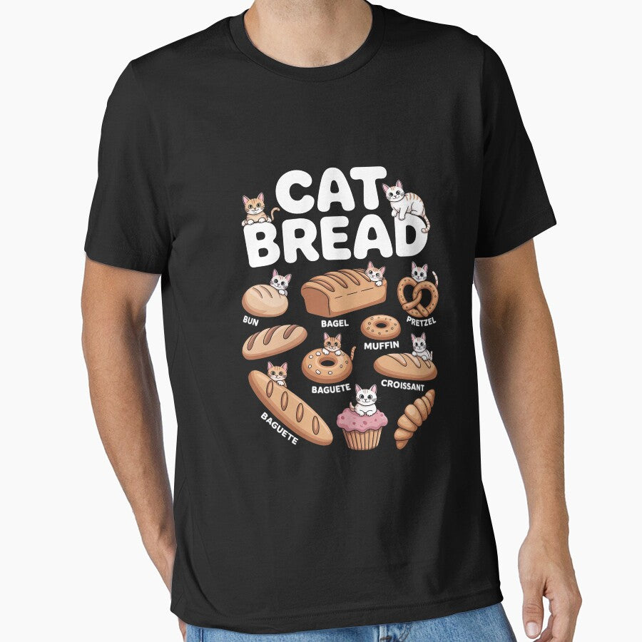 Cat Bread Foodie Kittten Pet Owner Loaf Lover Cat by LapFemile