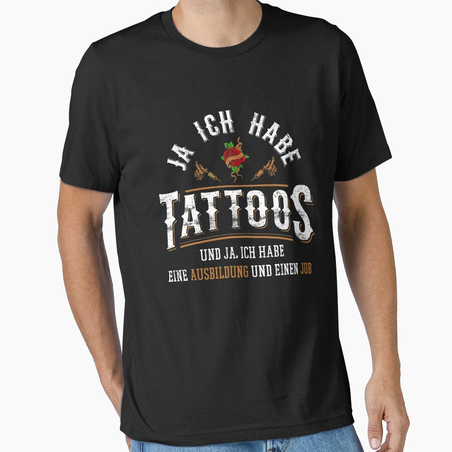 I have tattoos and a training I love tattoo by ChrisFeil