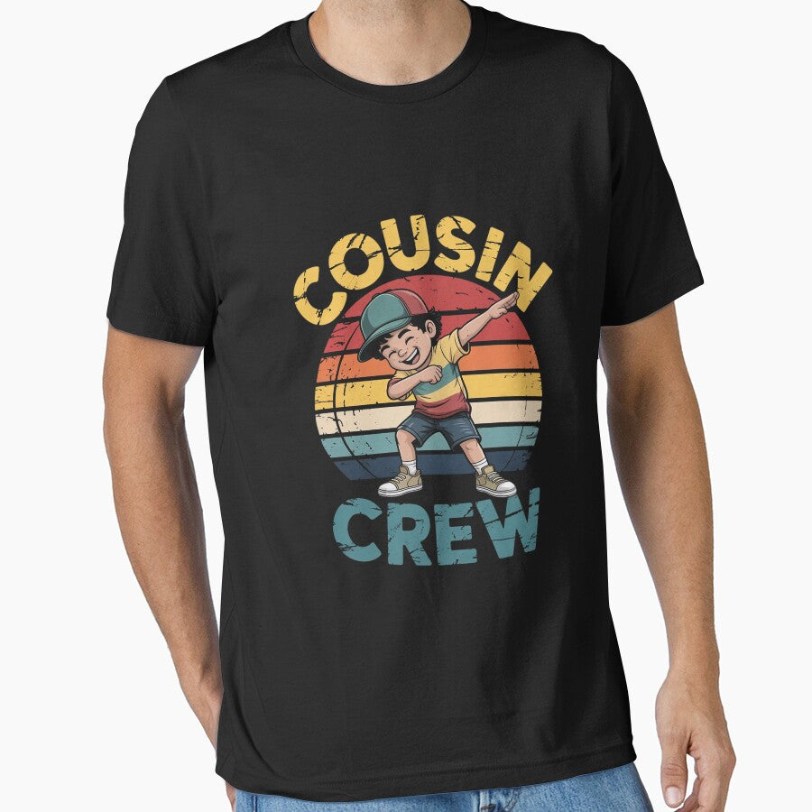 Cousin Crew Dabbing Boy Squad Cousin Family Matching by EntroRhim
