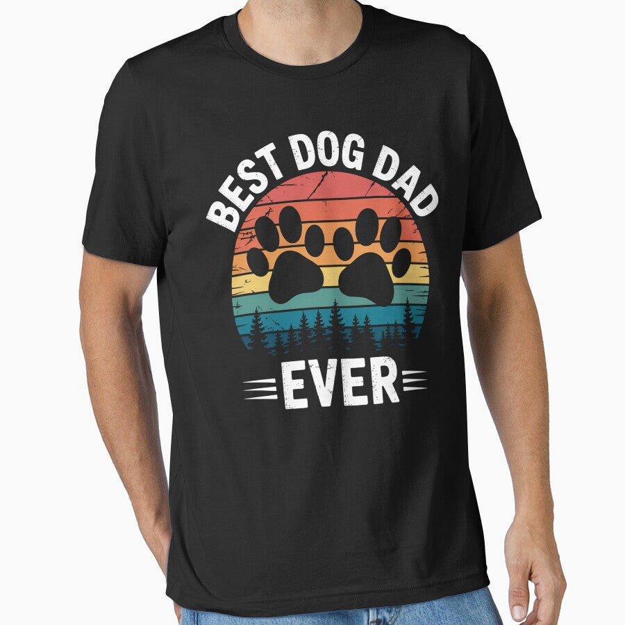 Best Dog Dad Ever Father'S Day Dog Lover by NewIdeasSArt
