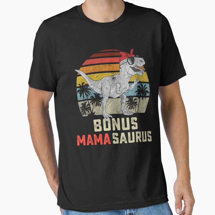 Bonus Mama Saurus T Rex Mamasaurus Stepmom Matching Family by SpeedyPrints