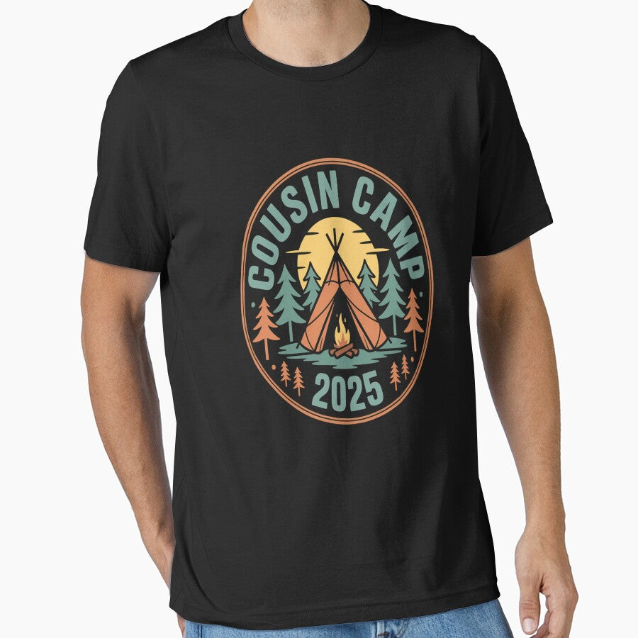 Cousin Camp 2025 Camping Crew Campfire Summer by brinbotty