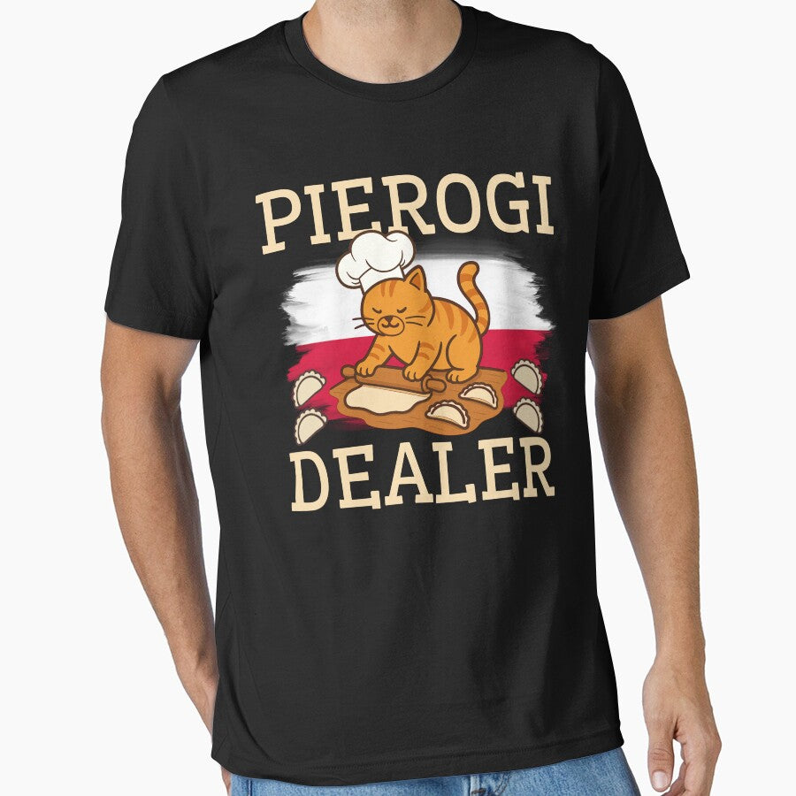 Pierogi Dealer – Funny Polish Cat Dumplings by happiecatstore