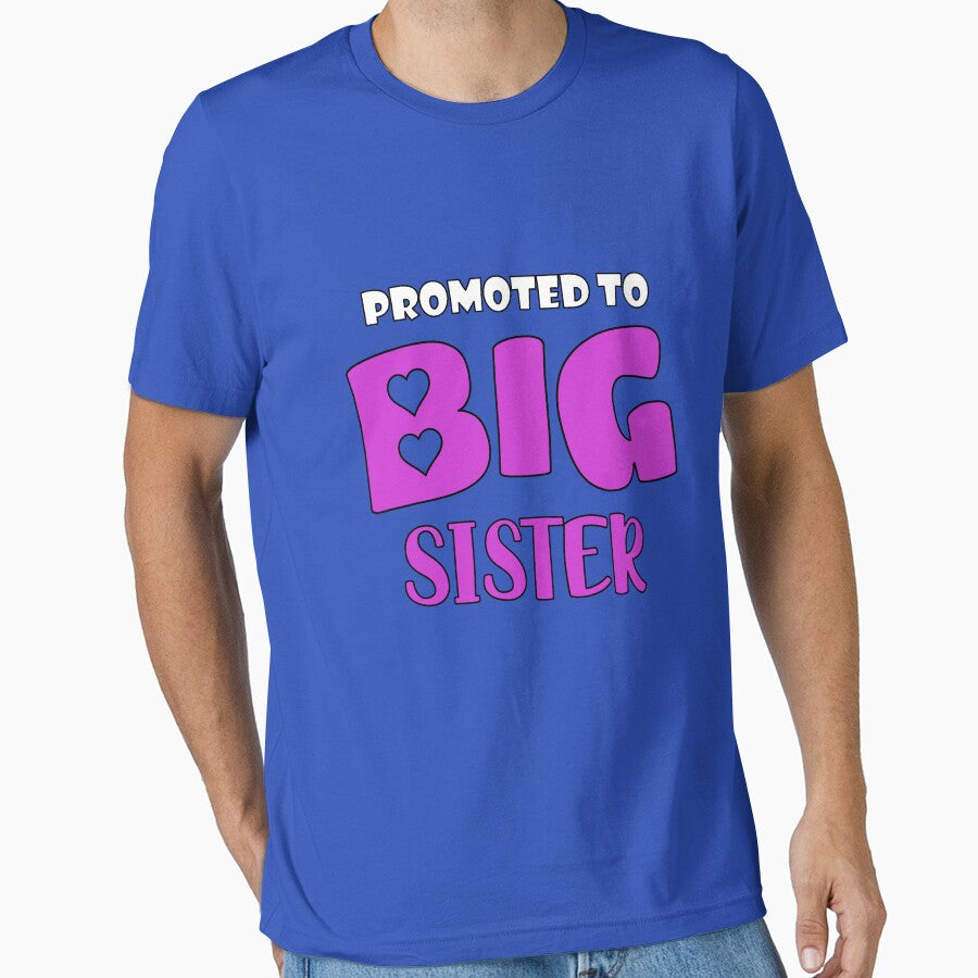 Promoted to Big Sister T Shirt by thebeardedscot