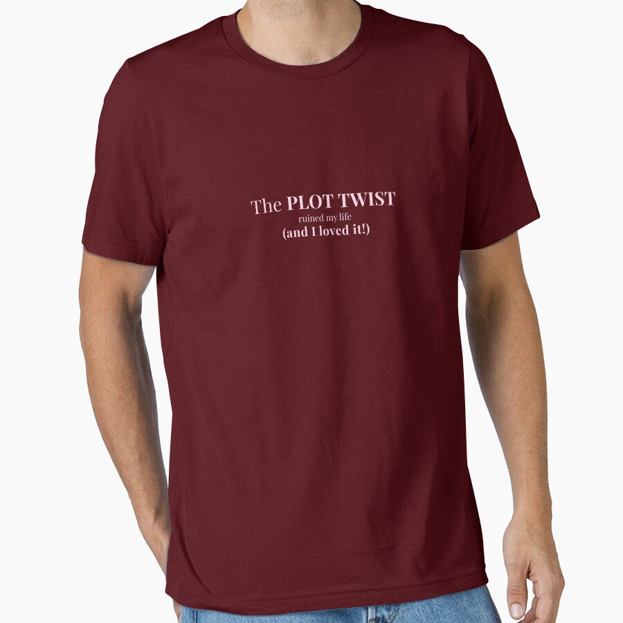 Book Lover Shirt - The Plot Twist Ruined My Life Thriller Quote by thealibiarchive