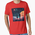 Man And Woman Standing On The Erath by Bilisik