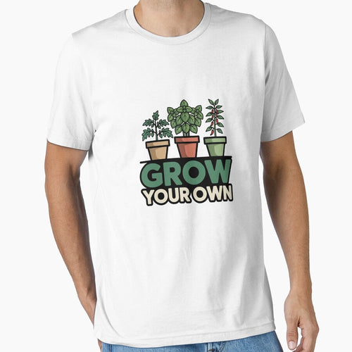 "Trendy Grow Plants T-Shirt – Urban Jungle Botanical Design" by RBToper