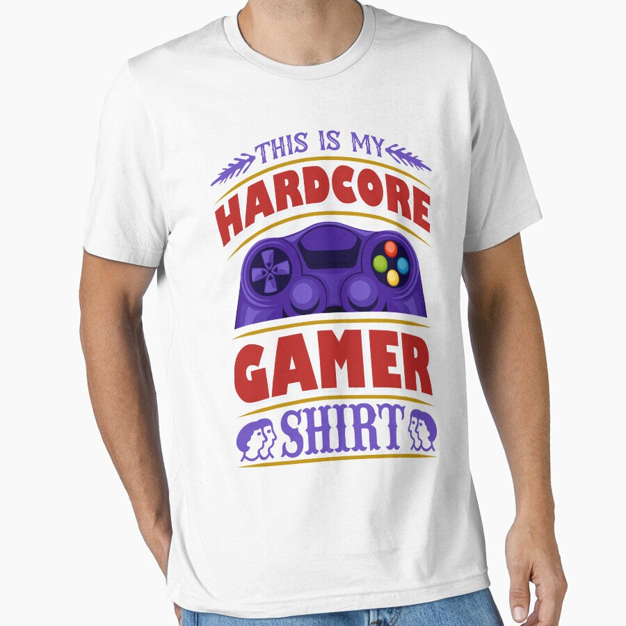 This Is My Hardcore Gamer Shirt by SamuraiGaming